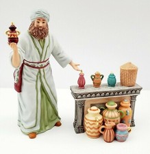 Lenox Renaissance Perfume Merchant Nativity Figurine At The Bazaar Christmas NEW picture
