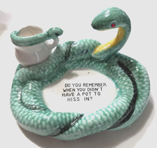 Vintage Snake Ashtray 