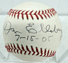 Daniel Ellsberg Signed Official American League Baseball 7-18-05 Bobby Brown picture