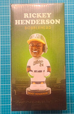 BDA Sports Rickey Henderson HOF Oakland Athletics #24 Baseball Bobblehead 2024 picture