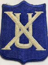 Vintage Xavier University Army ROTC Patch Cut-edge WW2 Era #041726-8 picture