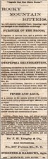 Dr. J. H. Langley & Co. Streeter & Barrows New Haven 1869 CT Clipping TAJ7-H1 picture