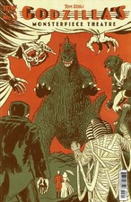 Godzilla's Monsterpiece Theatre #3A VF/NM; IDW | Frankenstein Dracula Mummy - w/ picture