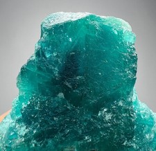 Natural Fluorescent Green Hauyne Crystal from Badakhshan Afghanistan_82 Gm picture