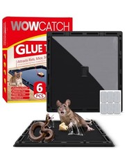 Wowcatch Jumbo Rat, Snake & Mouse Glue Traps - 6 Pack Extra Large picture