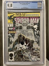 Web Of  Spiderman 32 CGC 9.8 White Pages 11/87 Kraven’s Last Hunt picture