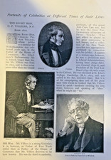 1896 Charles Pelham Villiers British Politician Father of Free Trade picture