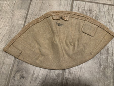 British Army WWII Large Tan Canvas Wash Basin picture