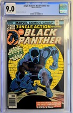 JUNGLE ACTION and Black Panther 23 CGC 9.0  picture