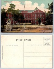 Marston Hall Bishop College Marshall Texas Vintage Postcard Duke & Ayres picture