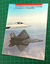 RARE NEW Northrop YF-23 F-23 Advanced Tactical Fighter ATF USAF Program Brochure picture