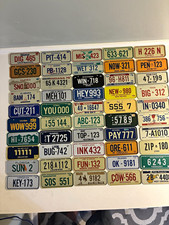 1979 Post Honey-Comb Mini License Plates Complete 50 State Set Cereal Premium picture