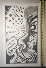 Rory Hayes Signed & Numbered Print 129/151 Rare Underground Comix 1973 Nice picture