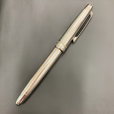 Montblanc Meisterstück Classique 163 Rollerball Pen Silver Trim Authentic picture