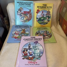 Disney’s Small World Library Lot Of 5 Grolier Enterprises EUC picture