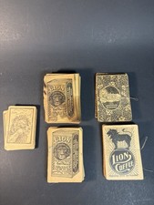 140+ Lion Coffee Antique Playing Cards Incomplete Sets 5 Different Types picture