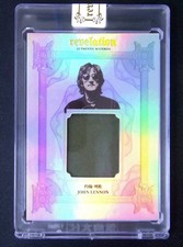 # 1 Card John Lennon 2025 Eternal Revelation Authentic Material Relic Card 01/50 picture
