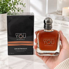 Emporio Stronger With You Intensely 3.3oz Spray for Men new open box picture