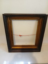 Antique Victorian Walnut Shadow Box Frame 14 x 16