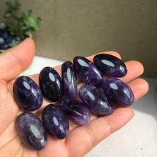 10pcs Natural Dream Amethyst semi-precious purple Crystal specimens 97g A6010 picture