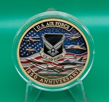 250th Anniversary US Air Force Challenge Commemorative Coin Medal picture