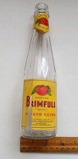 Vintage Brimfull Tomato Catsup Bottle Chicago  picture