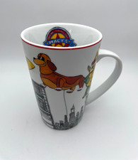 Macy's Thanksgiving Day Parade Tall Latte Mug 2015 by Rosanna 16oz Rare Cup B59 picture