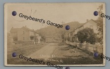 RPPC Charles Street View HYNDMAN PA Vintage 1909 Real Photo Postcard picture