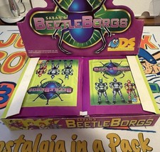 (1) Sealed Pack 1997 Saban Beetle Borgs Stickers picture