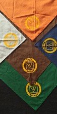 Vintage 70s YMCA Ragger Neckerchiefs picture