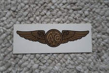 AIR CREW WING NAVY 4 ea DECALS 4 3/8