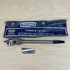 Vintage Sears Craftsman 7/8” to 3” Expansive Bit 9 41934 Made in USA With Case picture