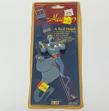 vtg 90s Disney Aladdin A Real Watch Genie Character Quartz Watch w/ Movable Head picture