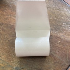 Teleflora Vintage White Enamel Metal Flex Coil Bookend White Mid Century Modern picture