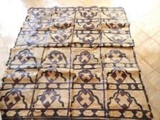 MED-LRG ANTIQUE POLYNESIAN TAPA HAWAII SOUTH SEAS ISLANDS FIJI TONGA 57X62+/-