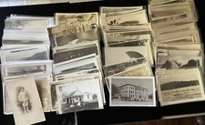 200 RPPC Real Photo Postcard  BULK LOT  People Locations Buildings Scenic picture
