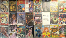 Indie Comic Books Big Lot of (24) Rare + hard to find Vintage & Unique Comics picture