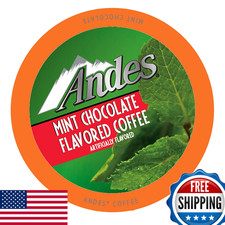 Andes Mints Chocolate Mint Flavored Coffee Pods Compatible K Cup Brewing picture