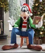 Disney 4 Ft Animated Holiday Goofy Christmas Animatronic Prop picture