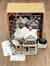 Thomas Kinkade HAWTHORNE VILLAGE The Night Before Christmas Story House Tested picture