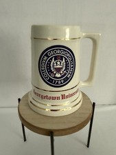 Vintage Georgetown University Mug Stein Tankard Collegivm Georgiopolitanvm picture