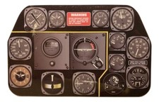 Miniature North American Aviation P-51D Mustang Instrument Panel, WWII MIN-P-51D picture