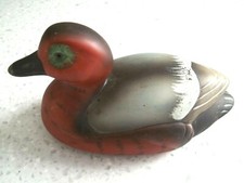 Signed ENESCO Duck Figurine, Hand Painted Porcelain, Dated 1984, Collectable picture