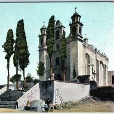 c1900s Guanajuato, Mexico Santuario de Guadalupe Church Cypress Postcard picture
