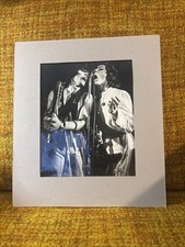 Vintage Black-And-White Photograph Of Bruce Springsteen And Clarence Clemons￼ picture