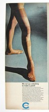 Print Ad Sears Royal Purple Stockings Proportioned Fit Nylons Vintage 1960s AD picture