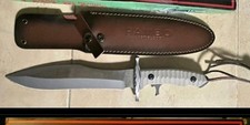Rambo Last Blood Heartstopper Biege/Tan Handle Bowie Knife Rambo V New In Box picture