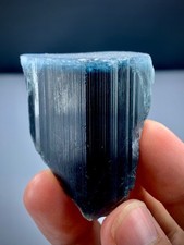 59-gram Natural Terminated Blue Cape Tourmaline Crystal From Afghanistan picture