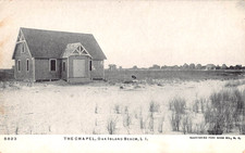 c.1905 Chapel Oak Island Beach Babylon LI NY post card picture