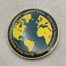 US Dept of State Political Military Affairs Diplomacy Defense Challenge Coin picture
